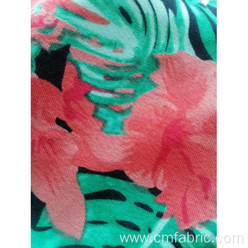 ITY POLYESTER SPANDEX KNITTED PRINTED FABRIC